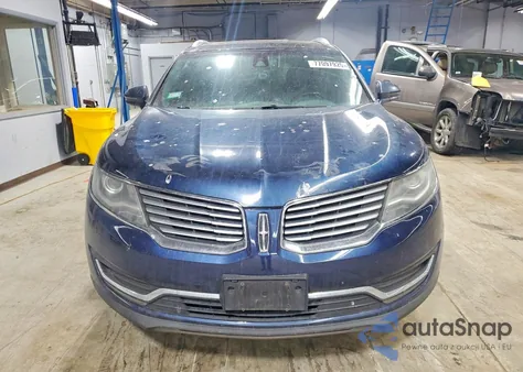 2017 Lincoln Mkx Reserve z USA, uszkodzony, nr VIN 2LMPJ8LRXHBL20585